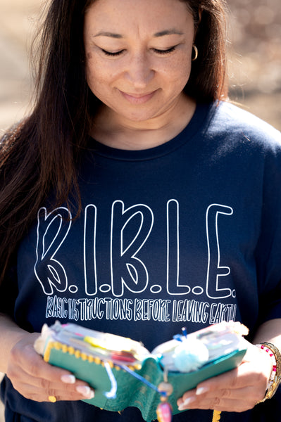 B.I.B.L.E (BASIC INSTRUCTIONS BEFORE LEAVING EARTH) TEE